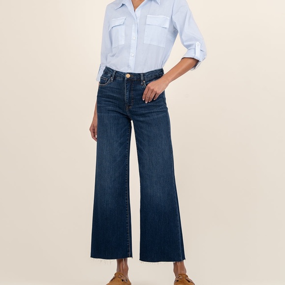 ๐ KUT From The Kloth - Meg High Rise Wide Leg ๐ - Picture 3 of 5